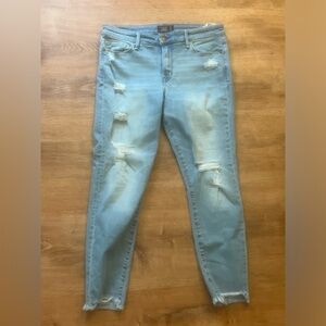 Abercrombie & Fitch Distressed Skinny Jeans